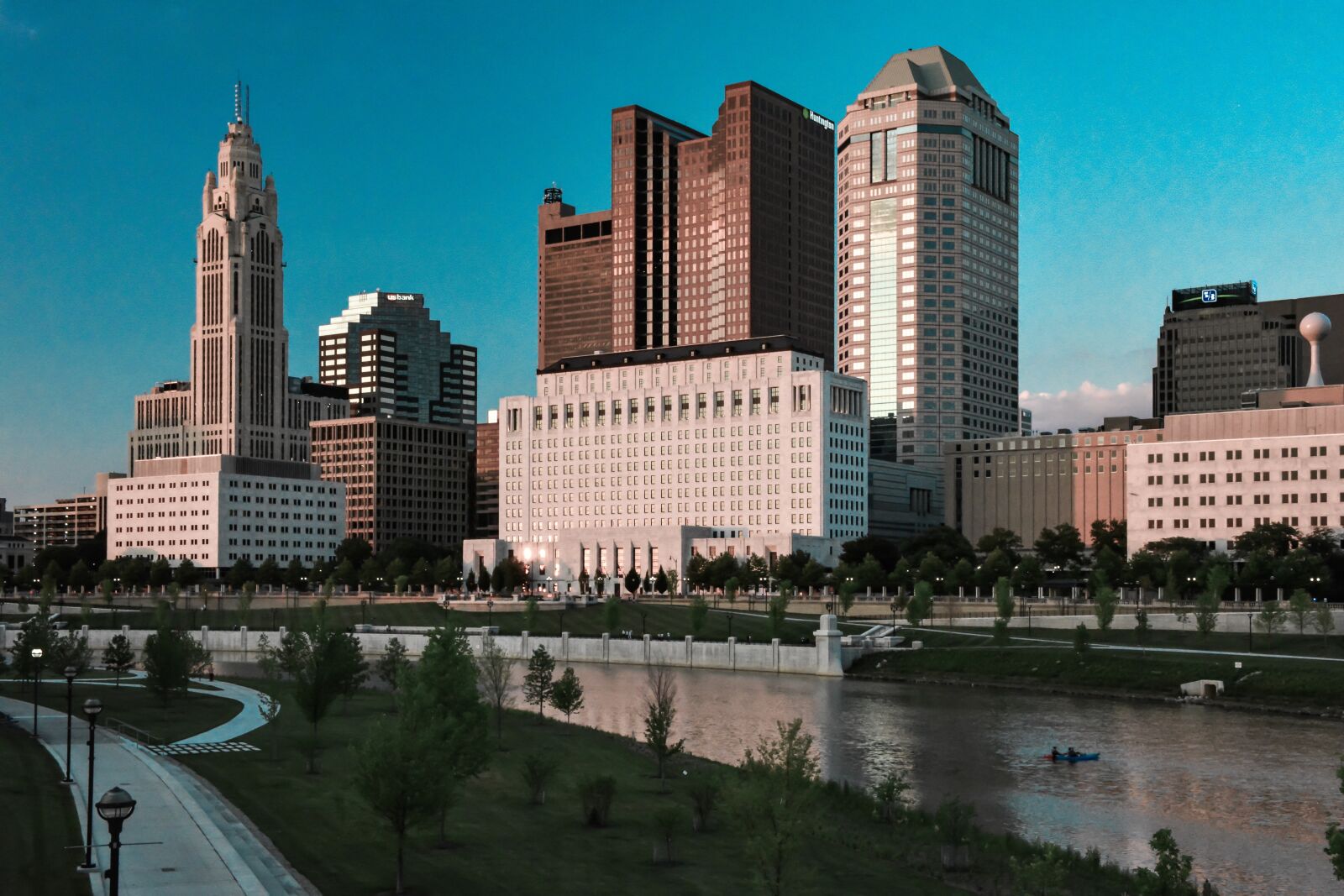 Nikon D5200 sample photo. Columbus ohio, skyline, cityscape photography
