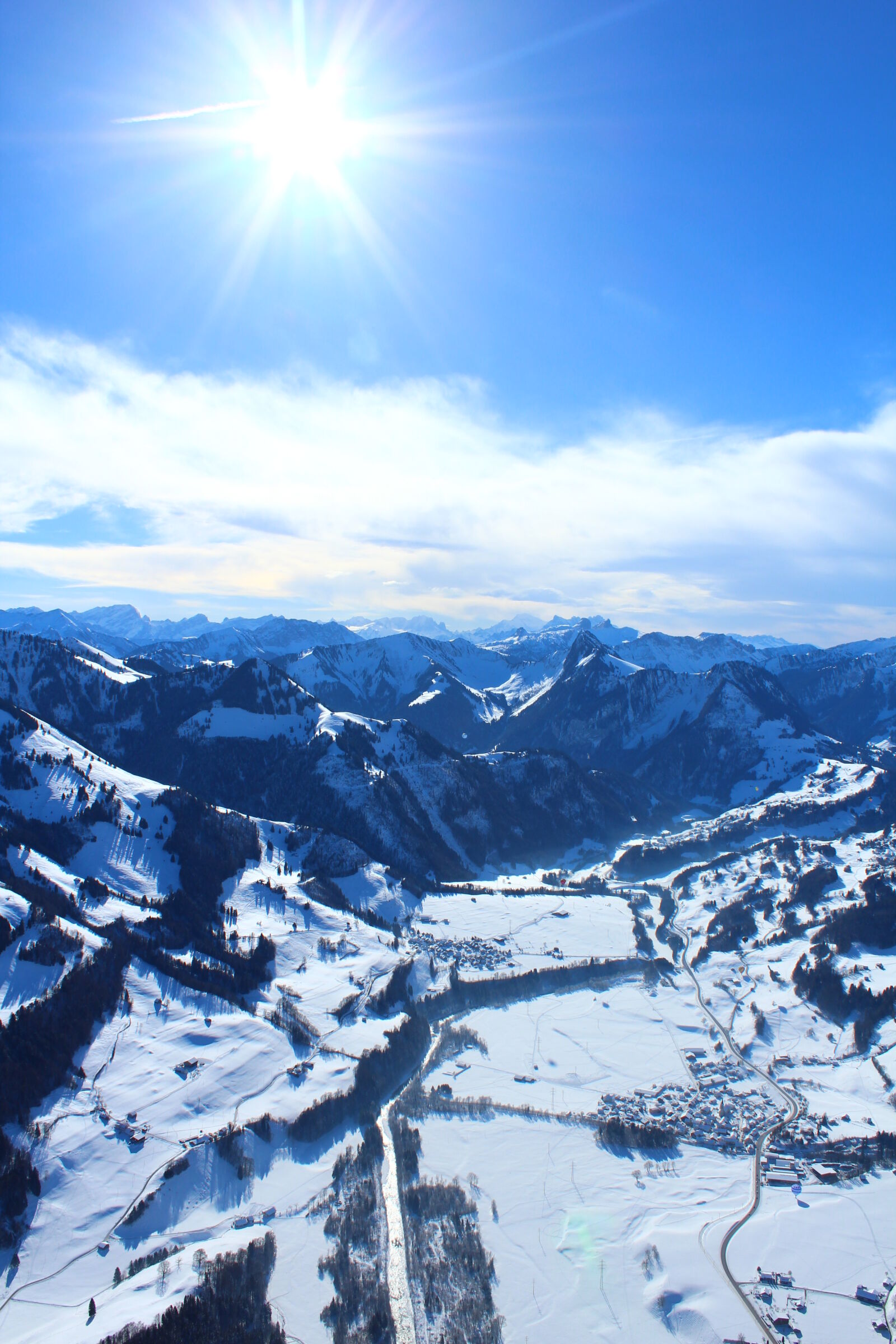 Canon EOS 1200D (EOS Rebel T5 / EOS Kiss X70 / EOS Hi) sample photo. Alps, ballooing, balloon, flying photography