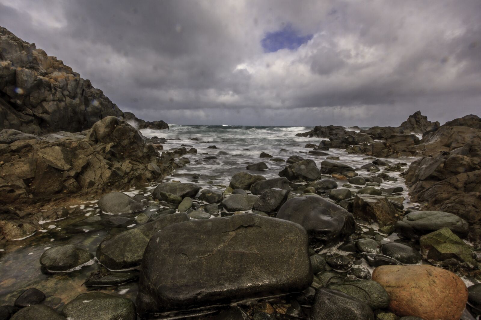 Canon EF-S 10-22mm F3.5-4.5 USM sample photo. Seascape, fort doyle, guernsey photography
