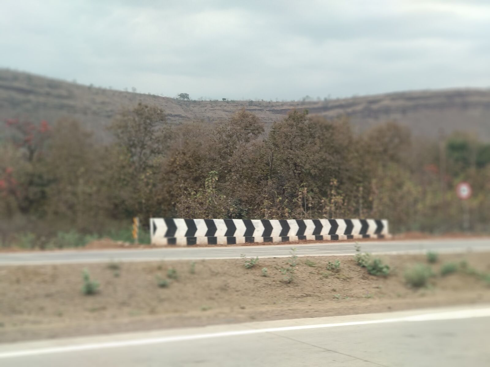 Xiaomi Mi A1 sample photo. Highway, street, mountain photography