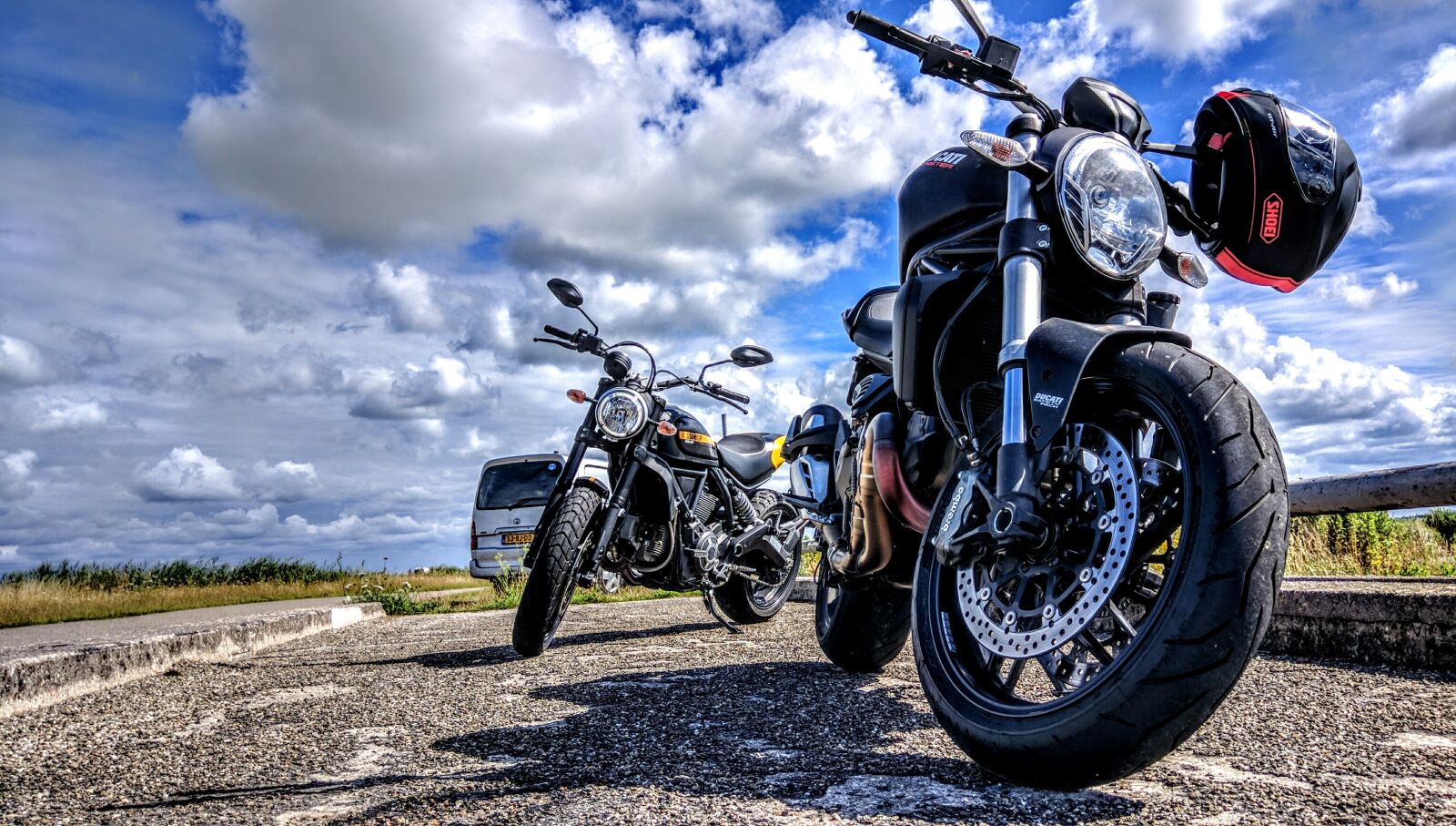 Motorola Nexus 6 sample photo. Motor, clouds, background photography