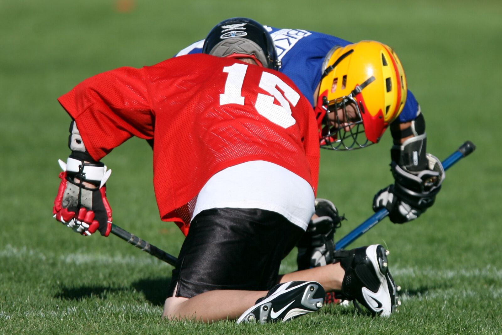 Canon EOS-1D Mark II N sample photo. Lacrosse, competition, stick photography