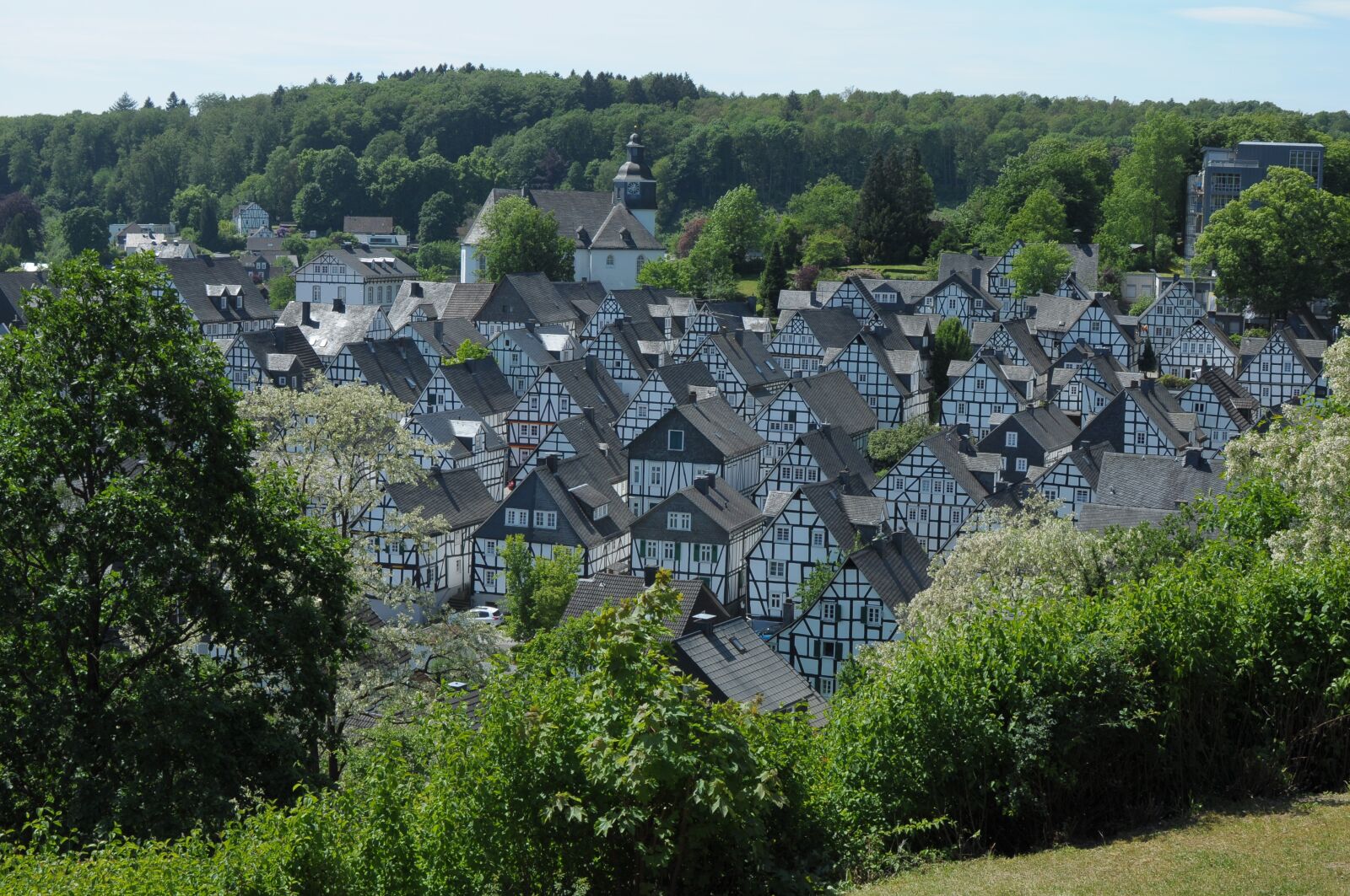 Nikon D90 sample photo. Landscape, old town, at photography