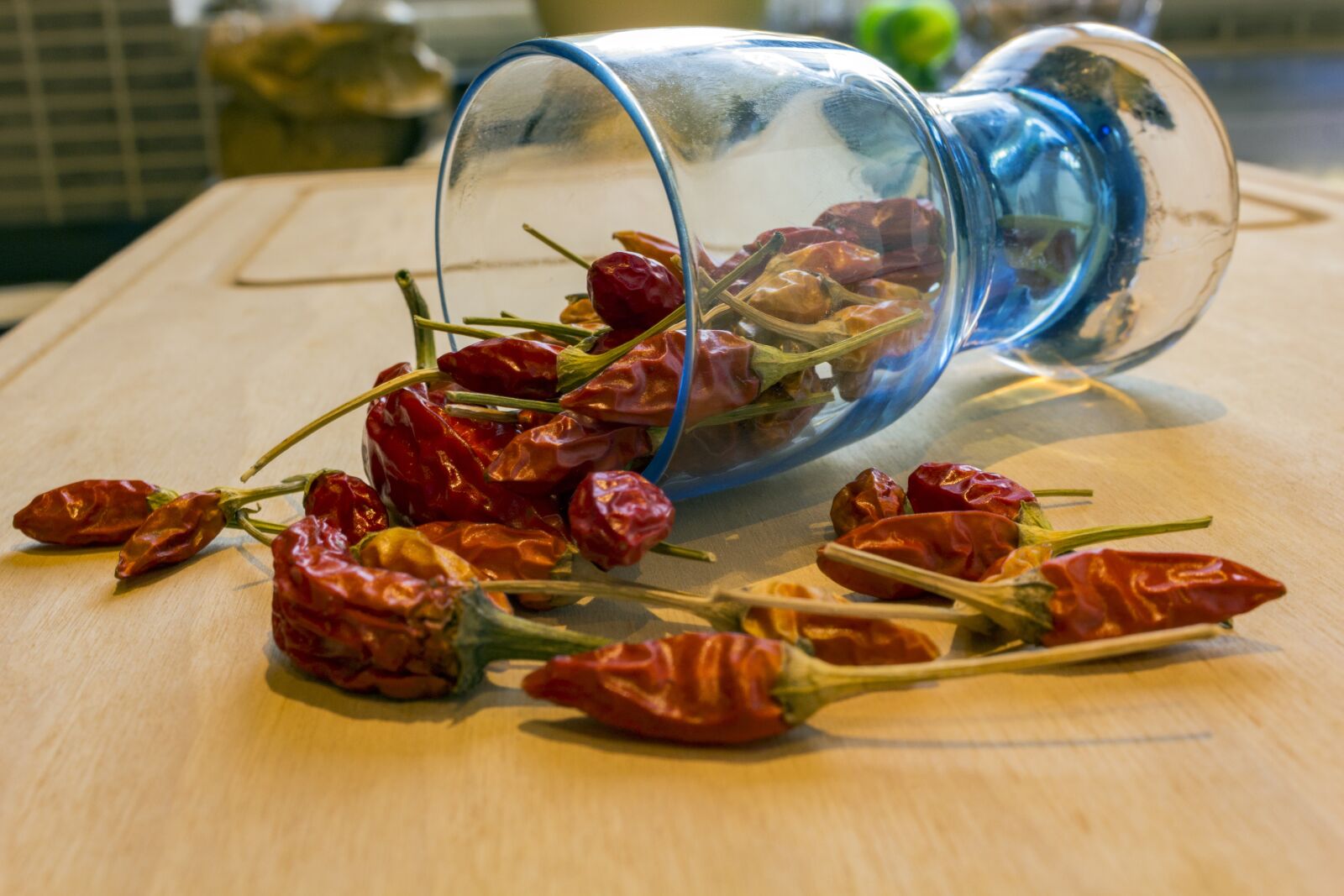 Canon EF-S 18-55mm F3.5-5.6 IS sample photo. Chili pepper, an ingredient photography