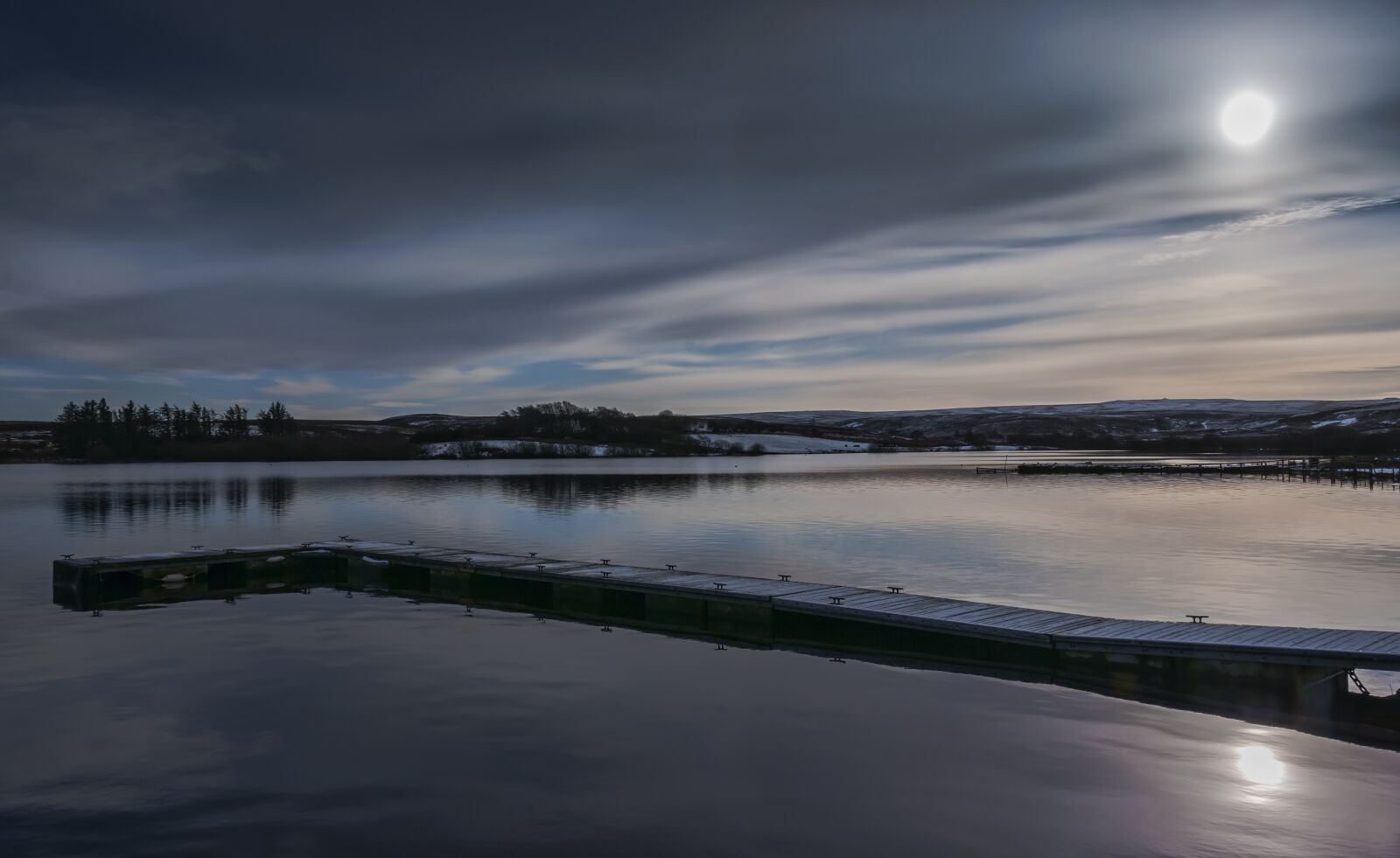 Nikon D300S sample photo. Winter, jetty, lake photography