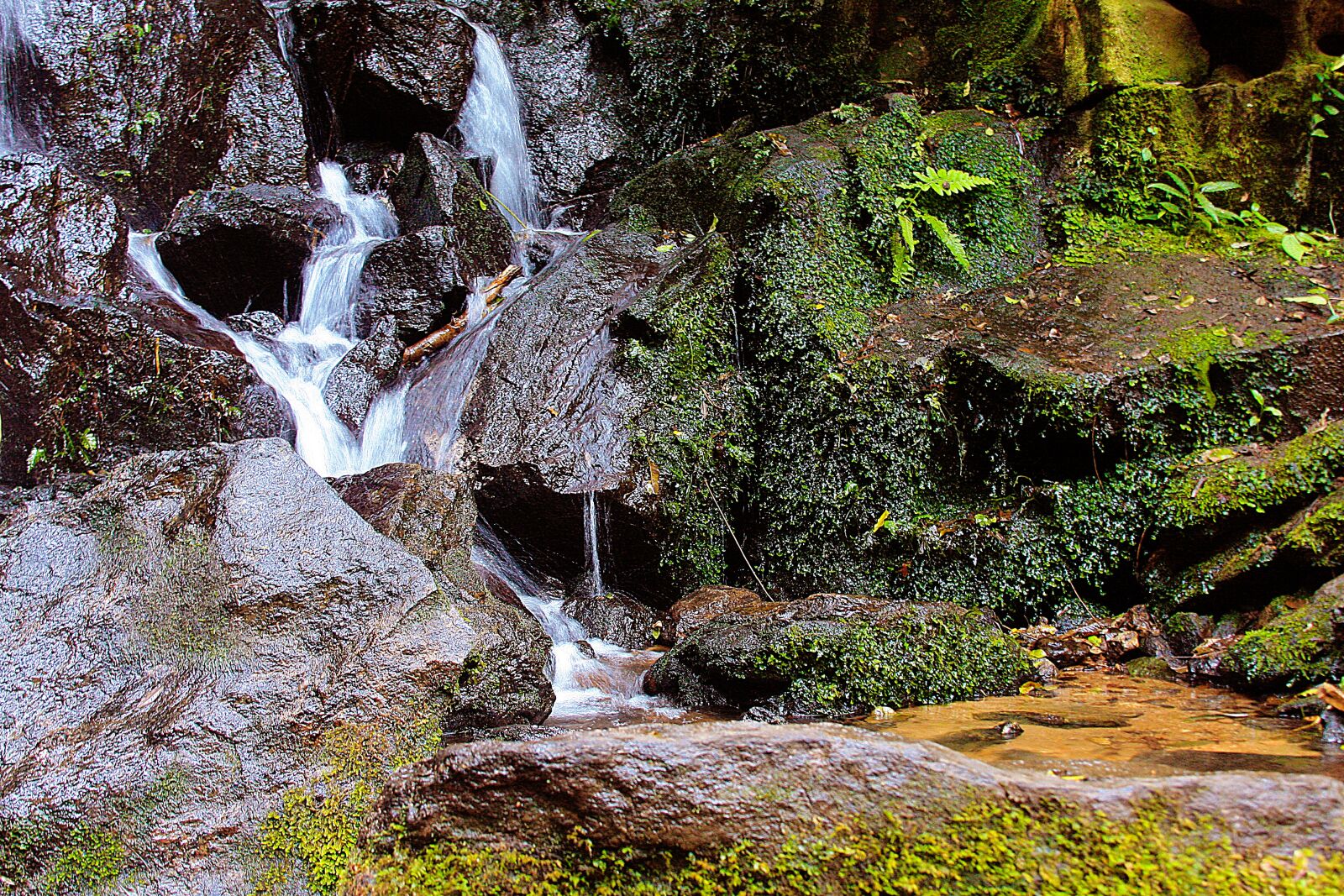 Canon EOS 40D sample photo. Waterfall, nature, cascade photography
