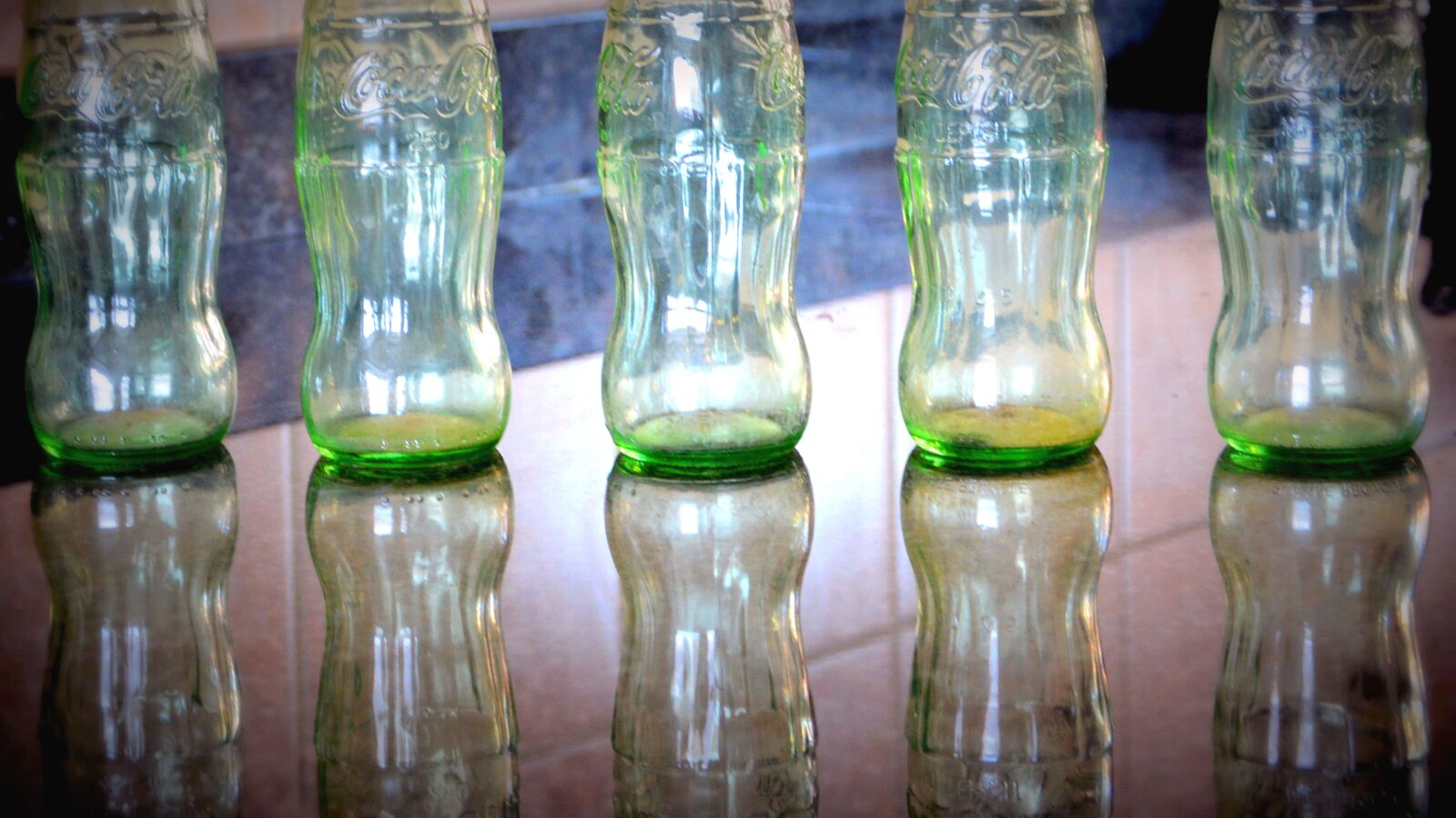 Nikon D5200 sample photo. Coca cola, bottles, glass photography