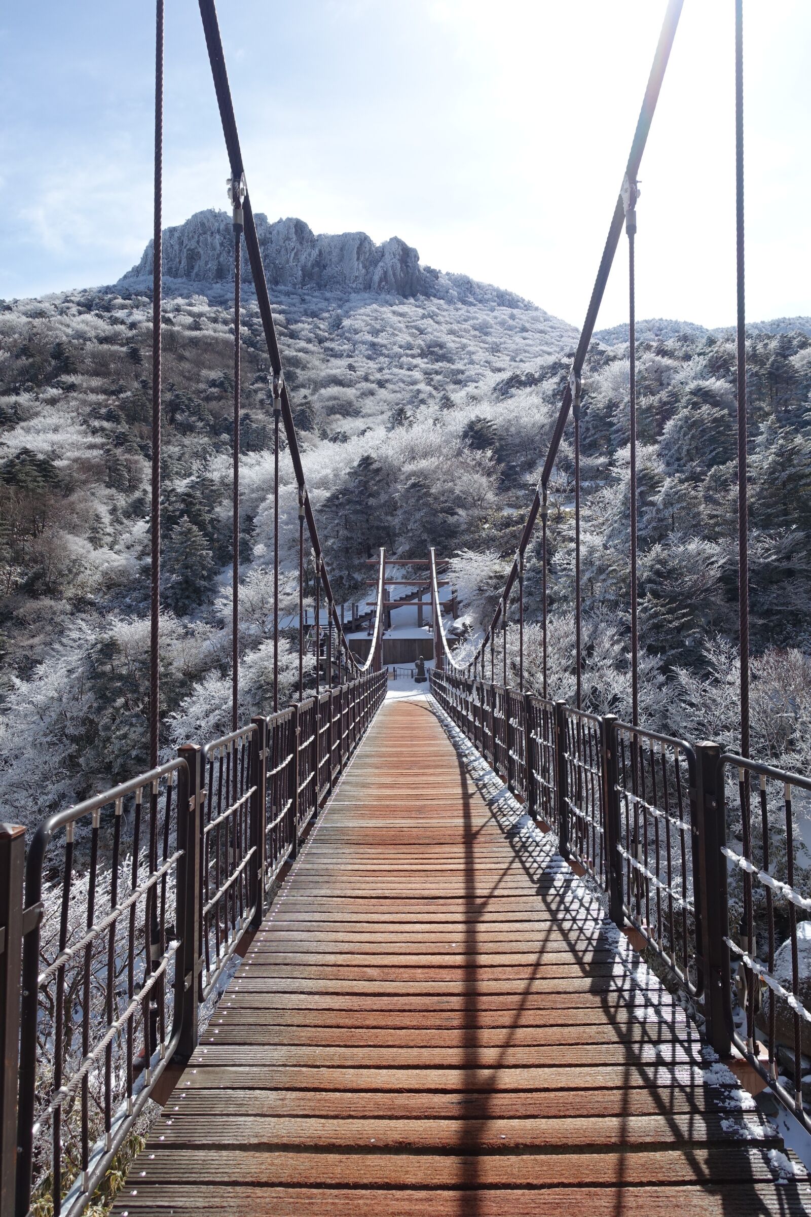 Sony Cyber-shot DSC-RX100 III sample photo. Winter, snow mountain, jeju photography