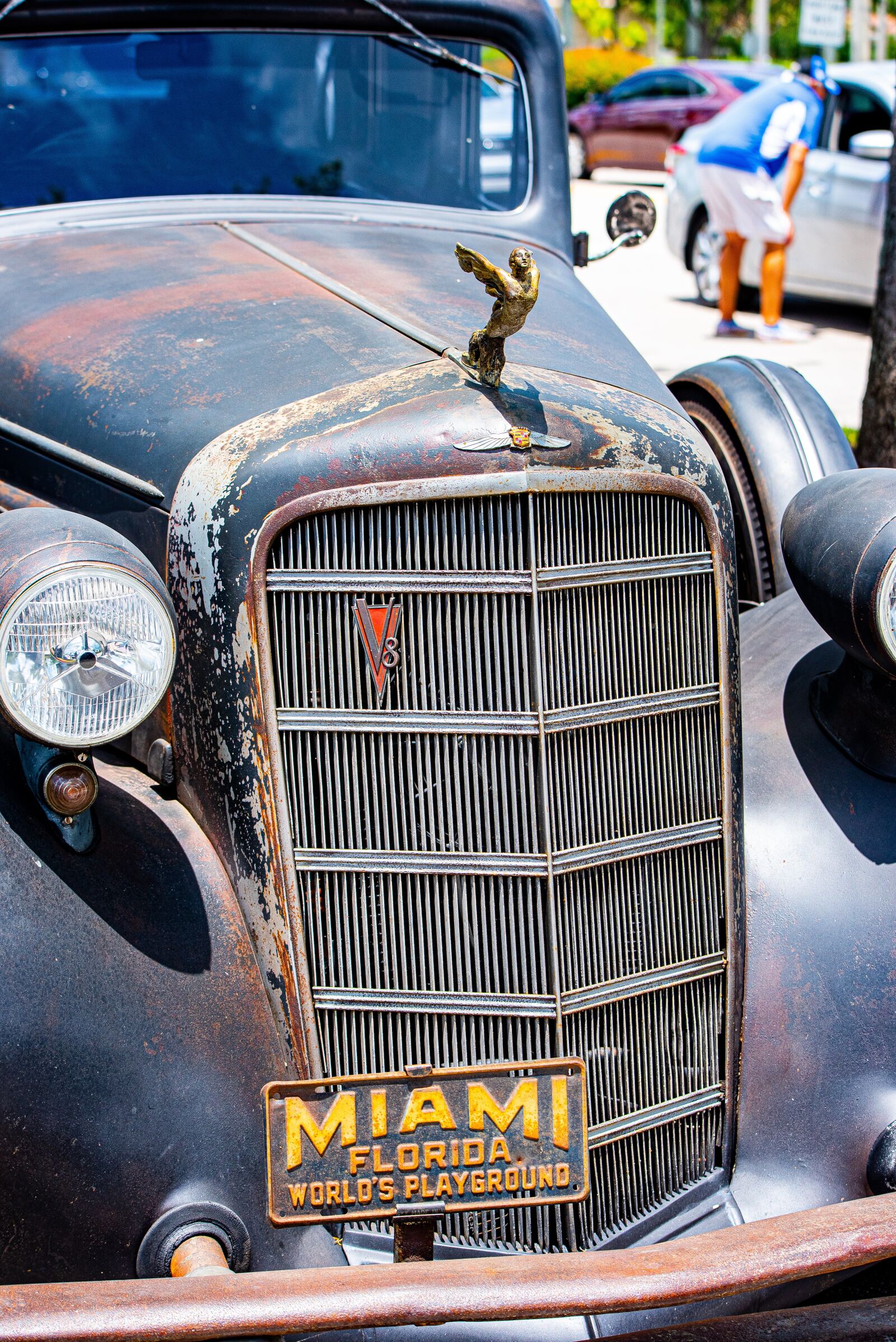 Nikon D750 sample photo. Cadillac, 1934 caddy, classic car photography