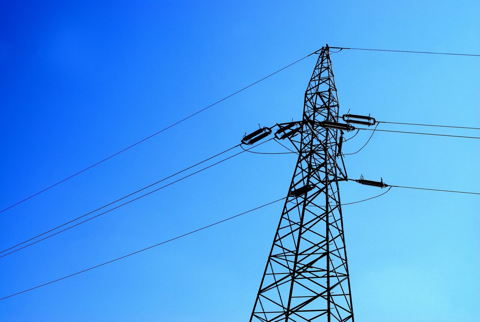 Sony Alpha DSLR-A200 sample photo. High-voltage line, line, the photography