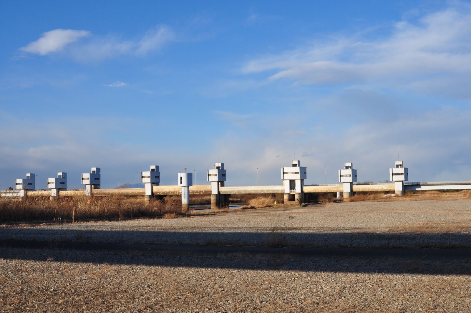 Nikon D90 sample photo. Building, weir, sky photography