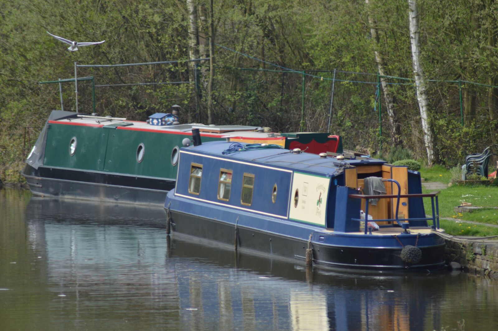 Nikon D3200 sample photo. Canal, boats, wigan photography