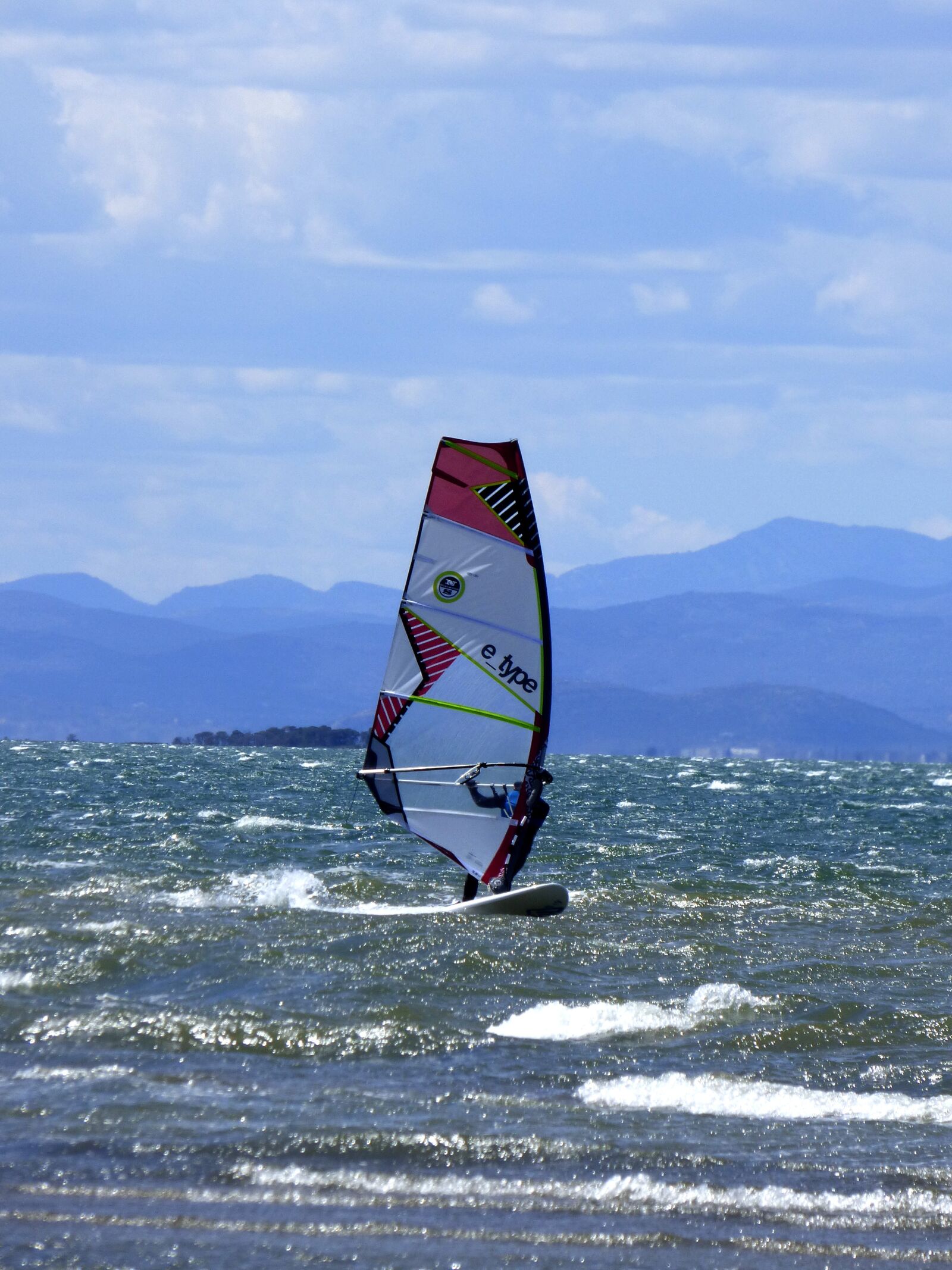 Panasonic Lumix DMC-FZ70 sample photo. Windsurfing, water sports, sea photography