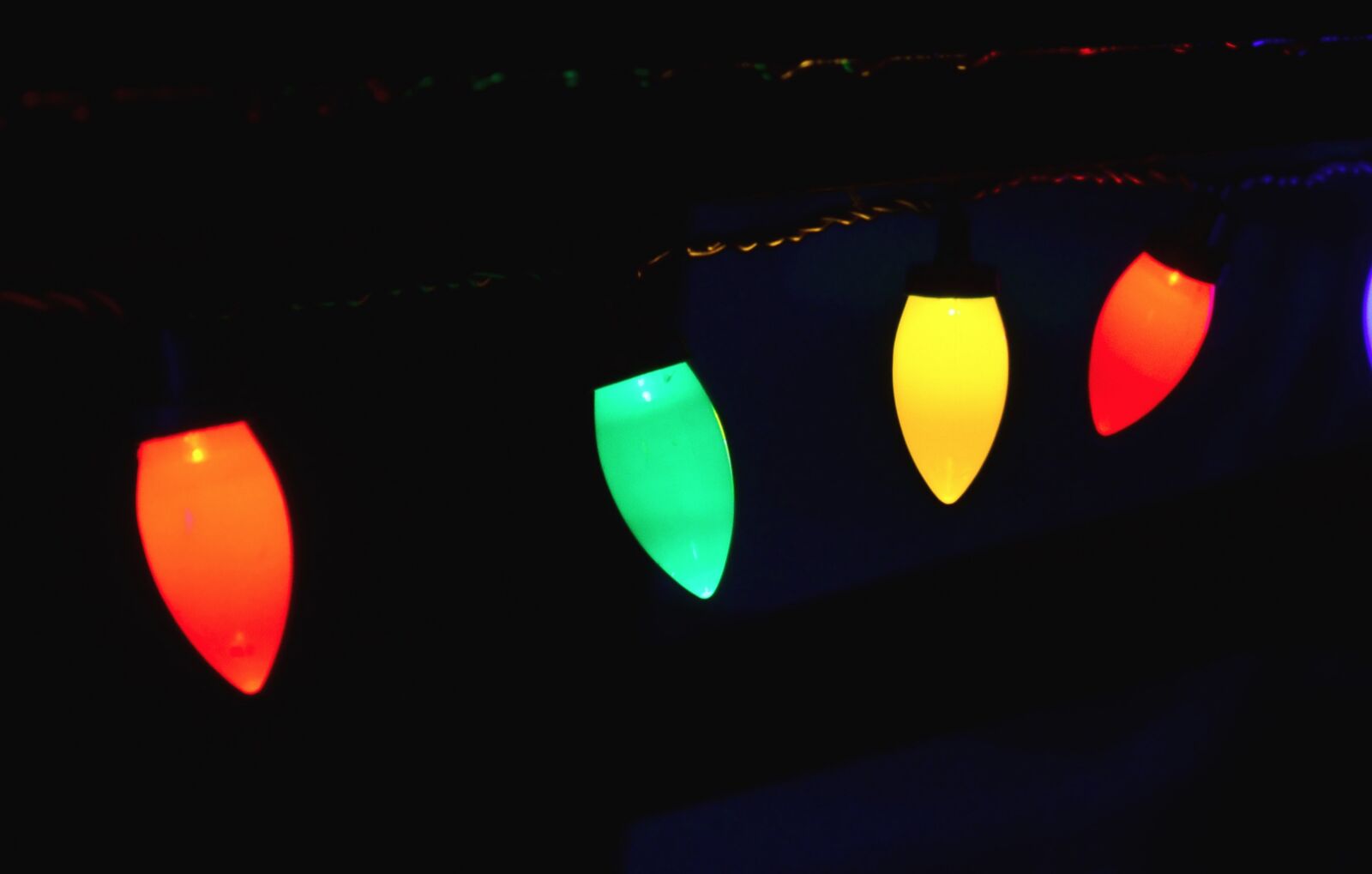 Nikon D5100 sample photo. Christmas lights, christmas, winter photography