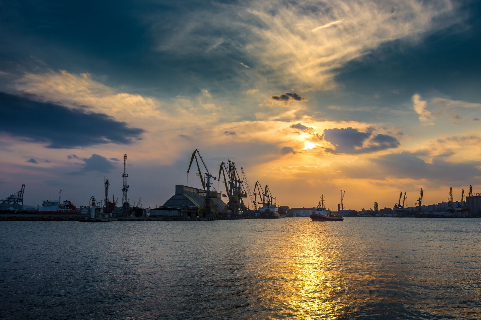 Nikon D7200 sample photo. Port, sunset, sea photography