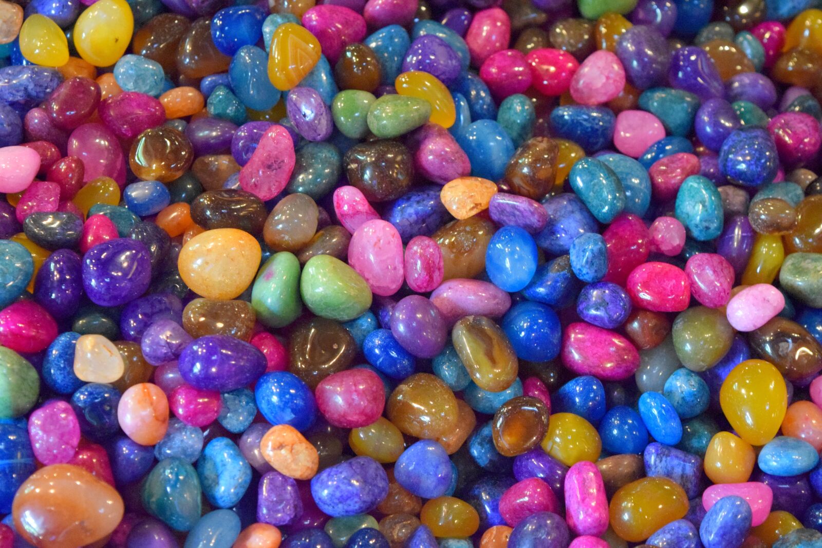 Nikon D3300 sample photo. Colorful rocks, stones, background photography