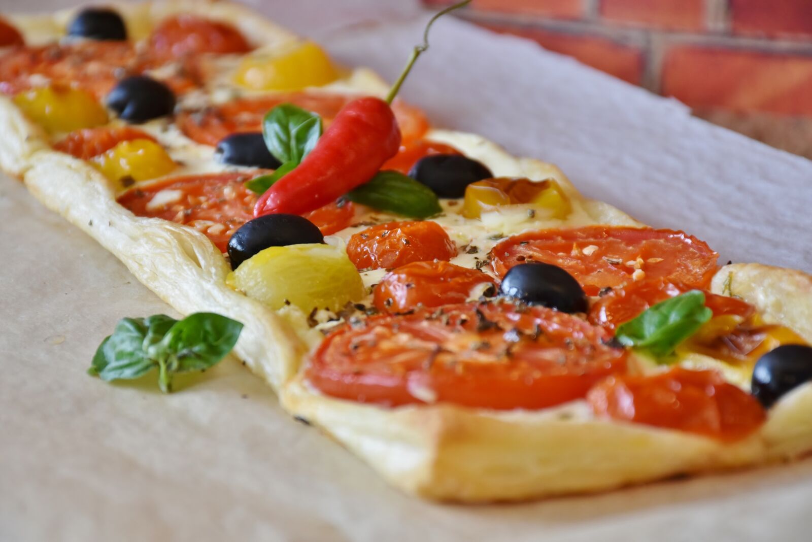 Nikon D7200 sample photo. Tomatoes, tomato quiche, red photography
