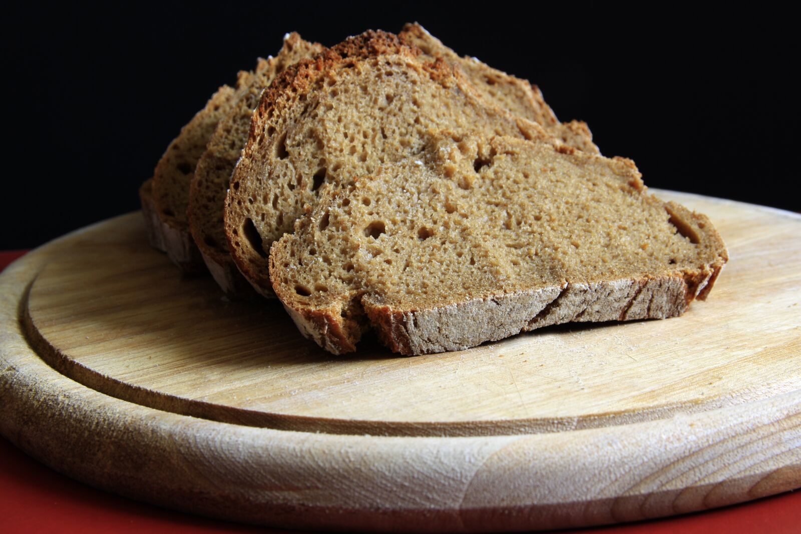 Canon EOS 1000D (EOS Digital Rebel XS / EOS Kiss F) sample photo. Bread, farmer's bread, eat photography