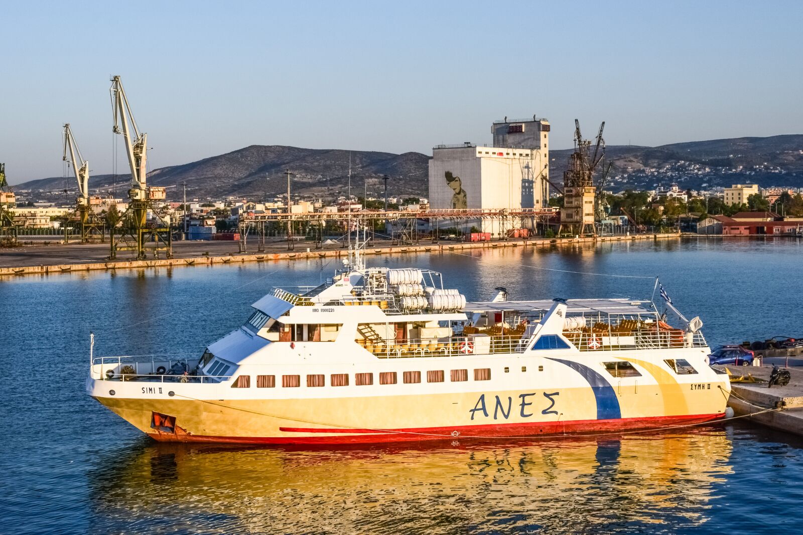 Nikon D3300 sample photo. Greece, volos, boat photography