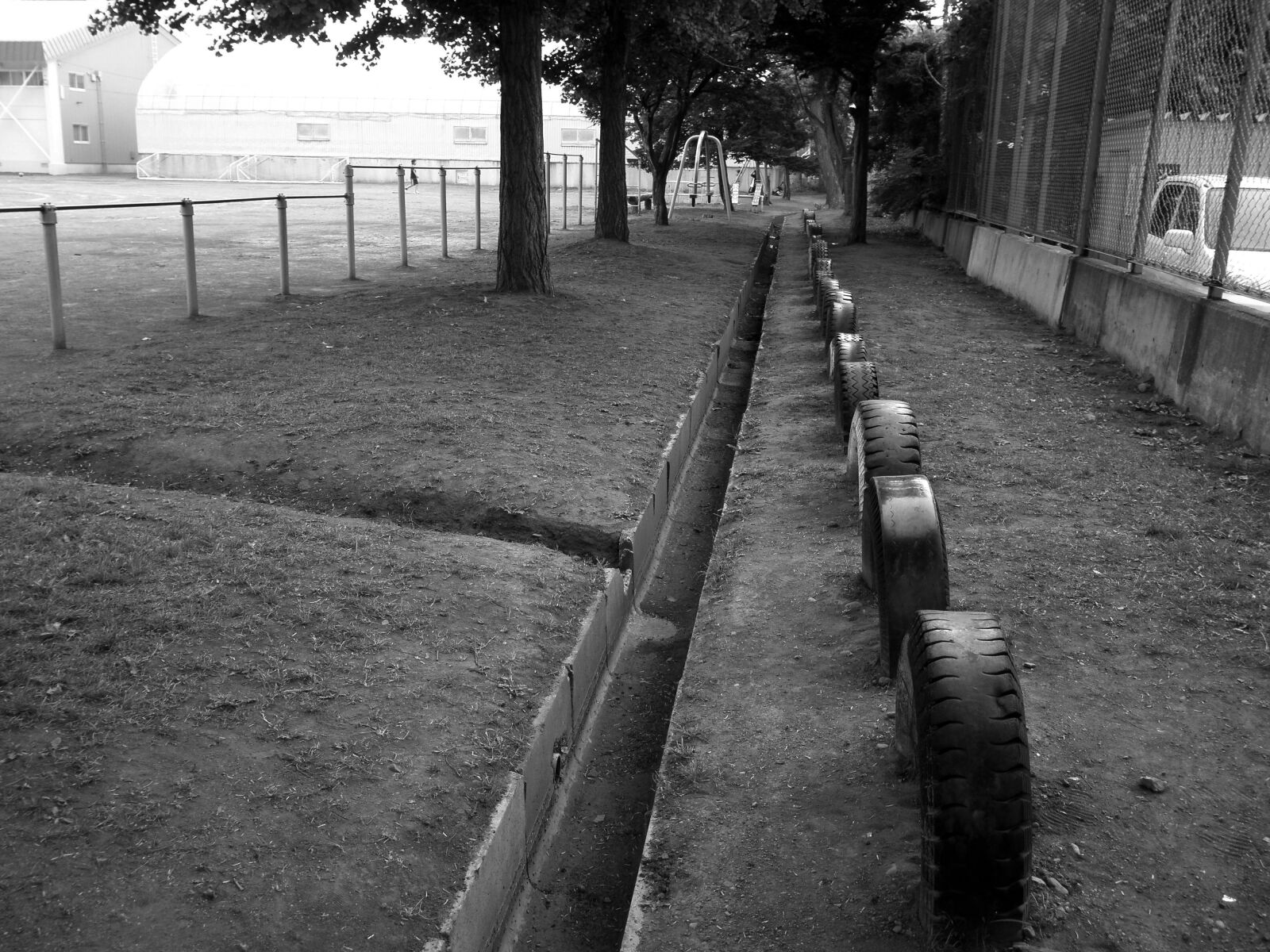 Olympus FE300,X830 sample photo. Hokkaido, sapporo, primary school photography
