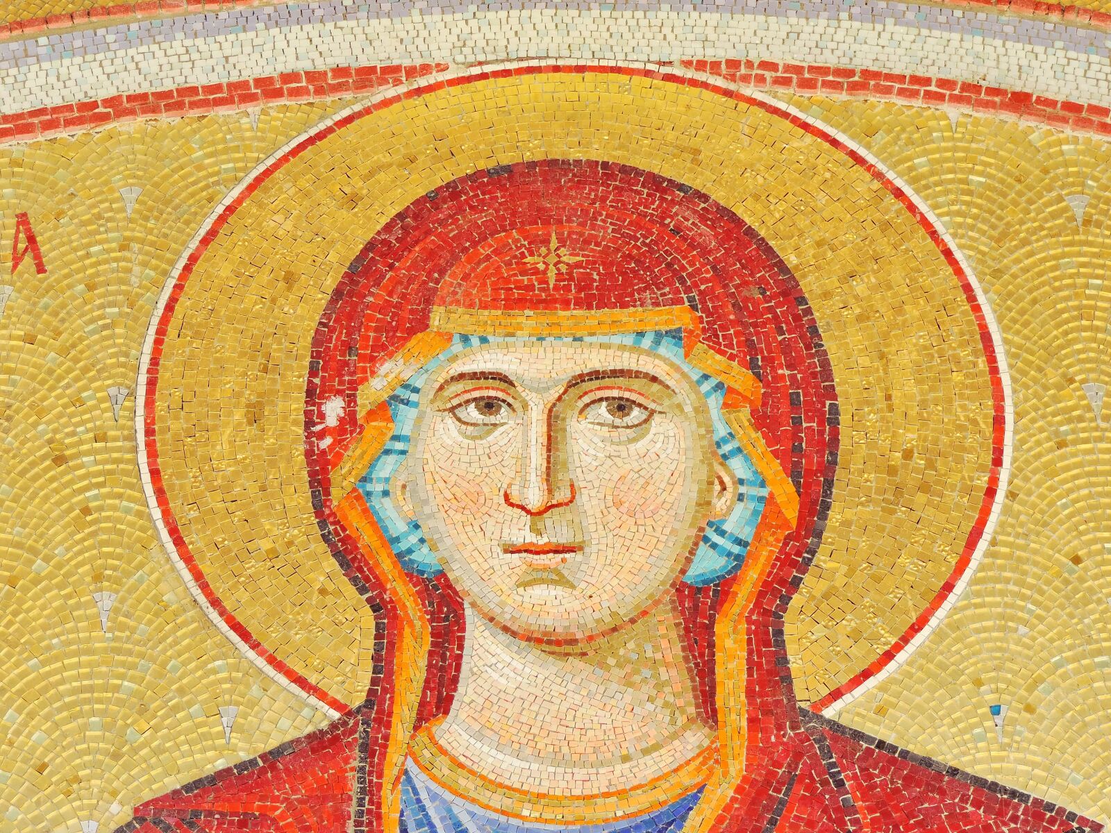 Nikon Coolpix P520 sample photo. Byzantine, christianity, orthodox, mosaic photography