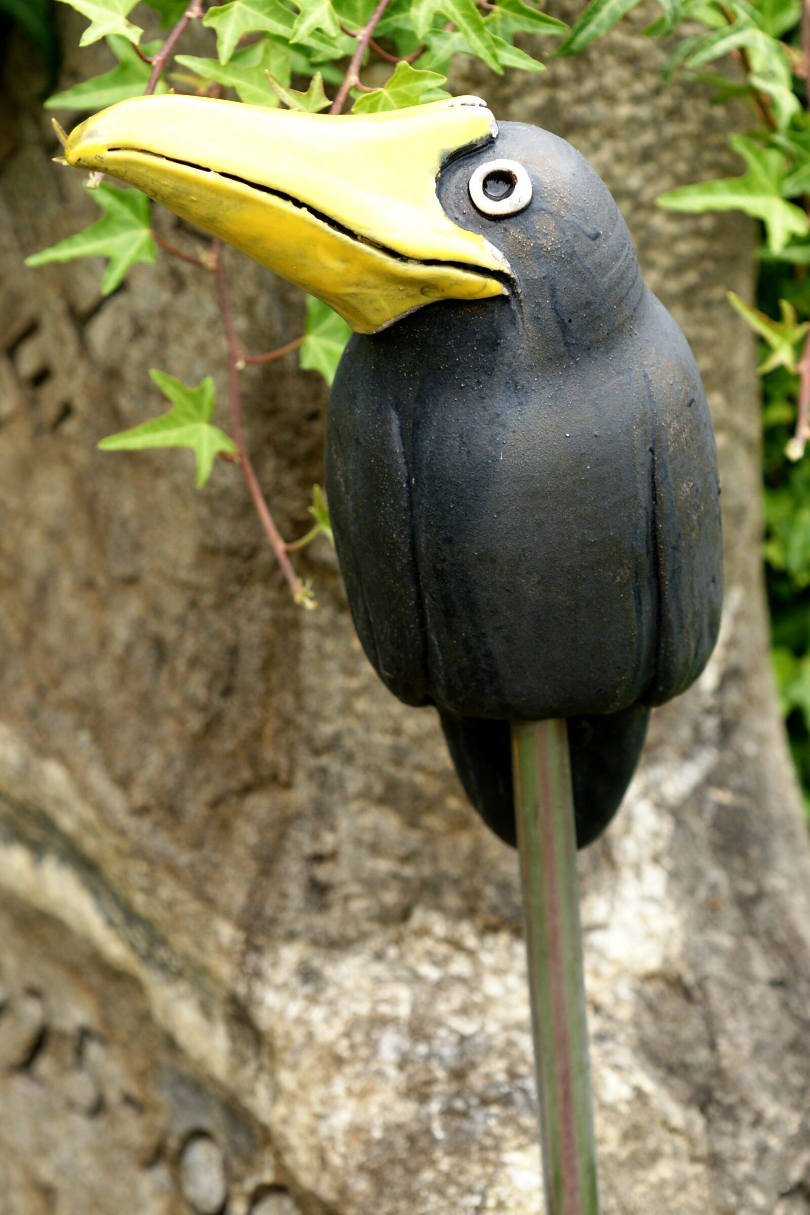 Sony Alpha DSLR-A700 sample photo. Raven, crow, deco photography