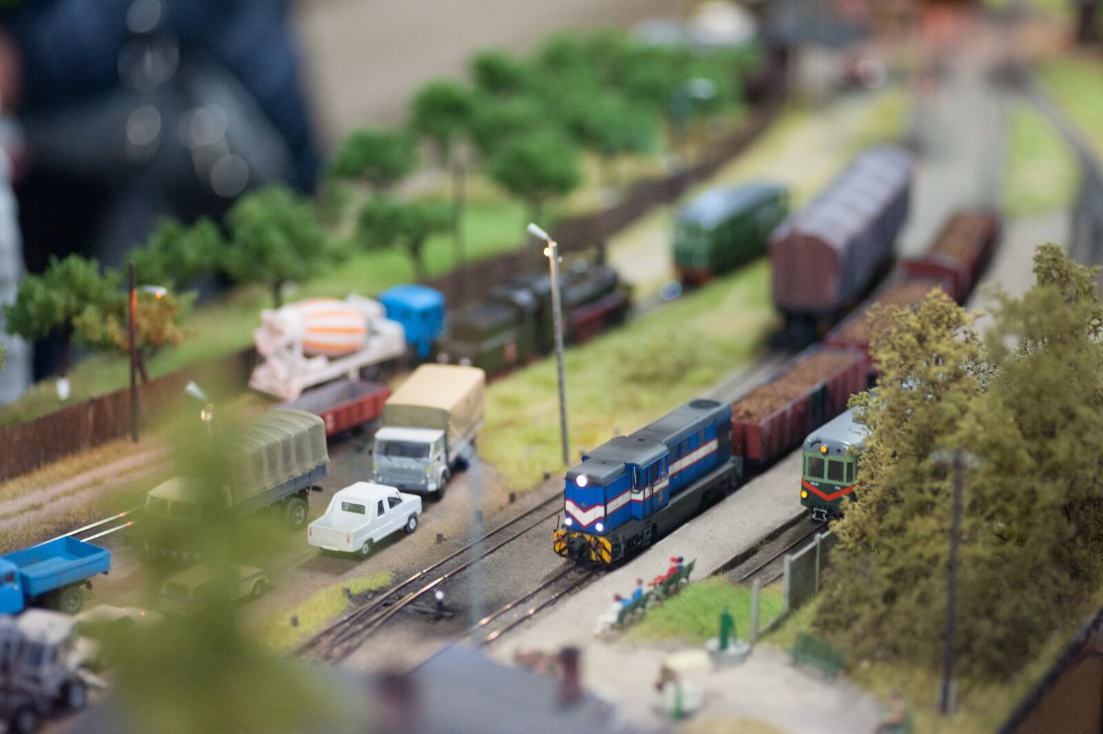 Nikon D700 sample photo. Model train, model railway photography