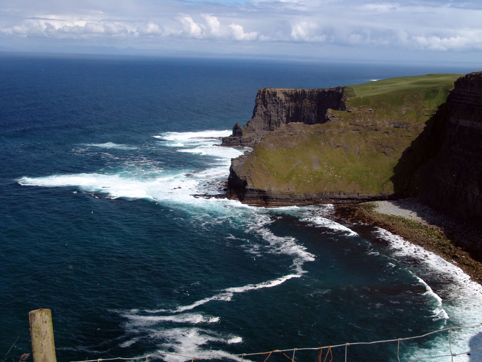 Sony DSC-F828 sample photo. Ireland, cliffs of moher photography