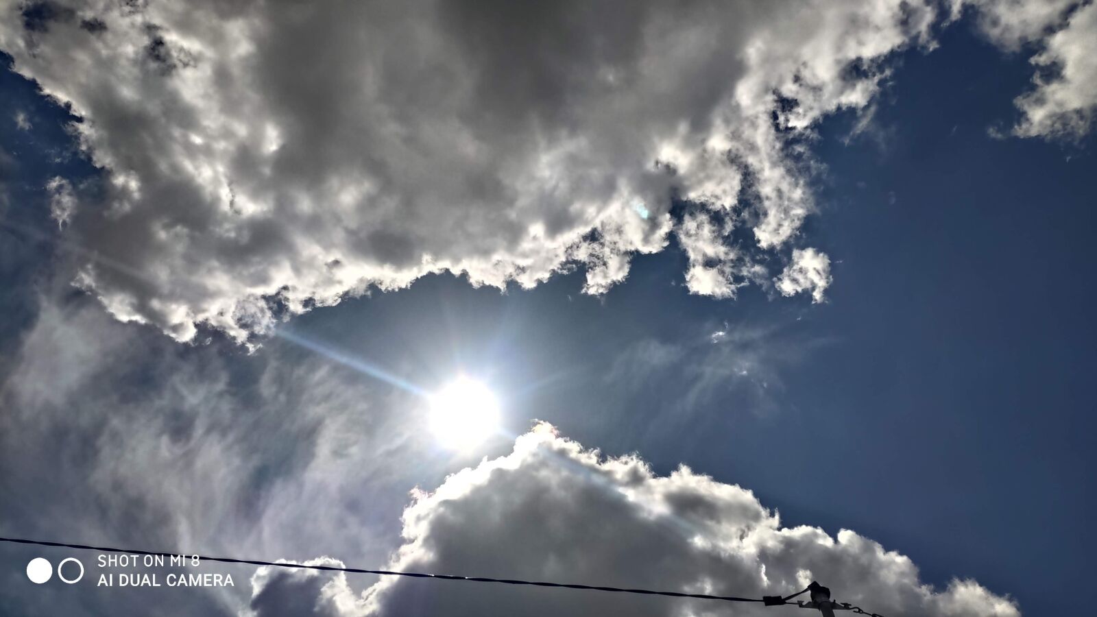 Xiaomi MI 8 sample photo. Cloud, summer, nature photography