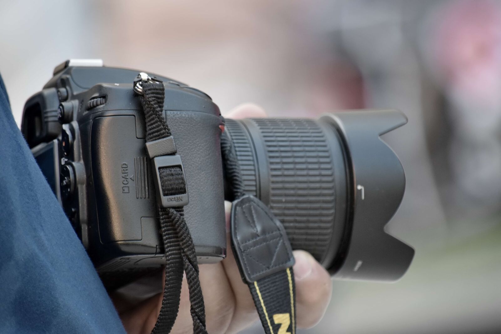 Nikon D5500 sample photo. Equipment, hand, lens, photographer photography