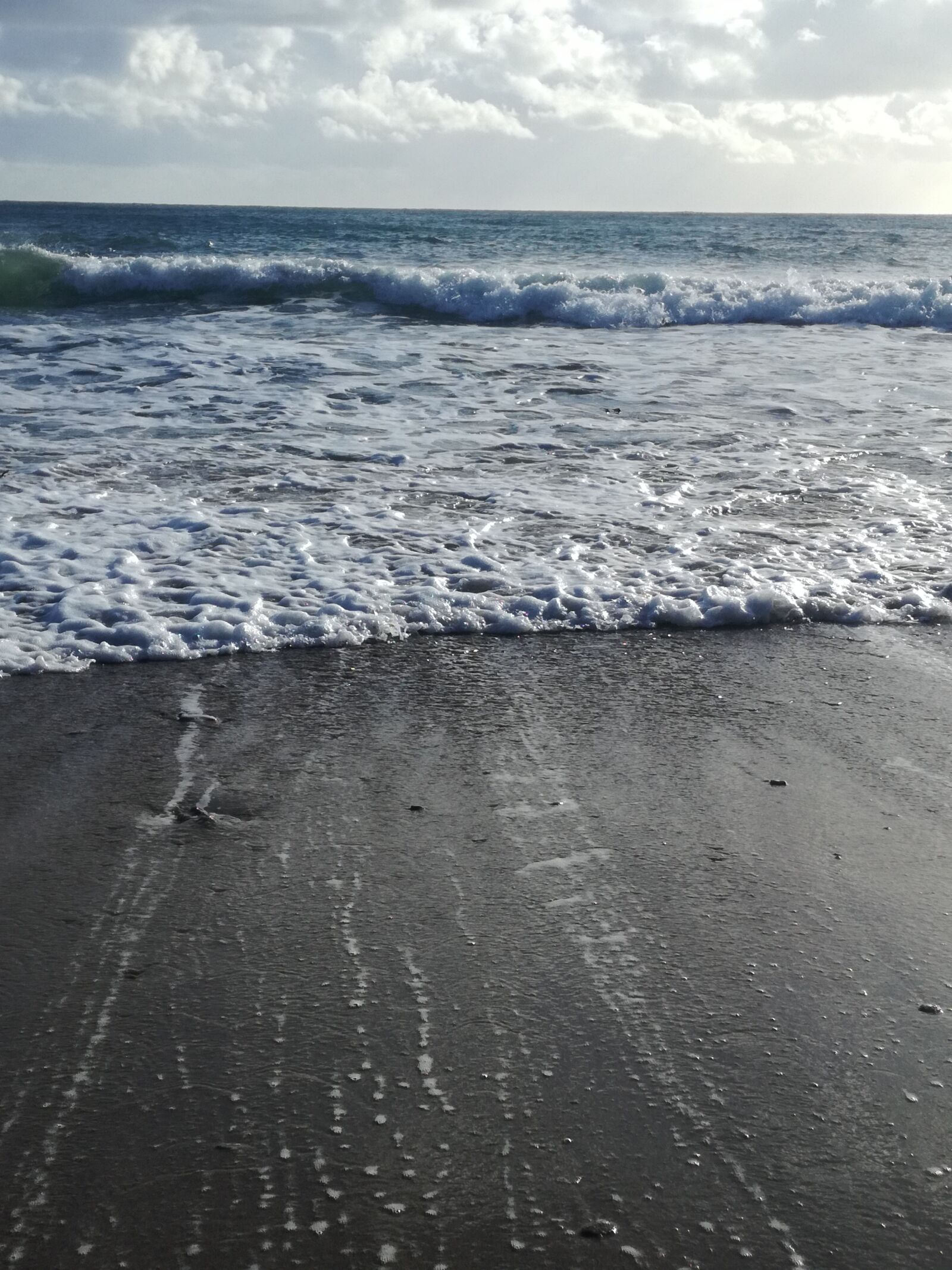 HUAWEI P9 LITE sample photo. Beach, waves, sea photography
