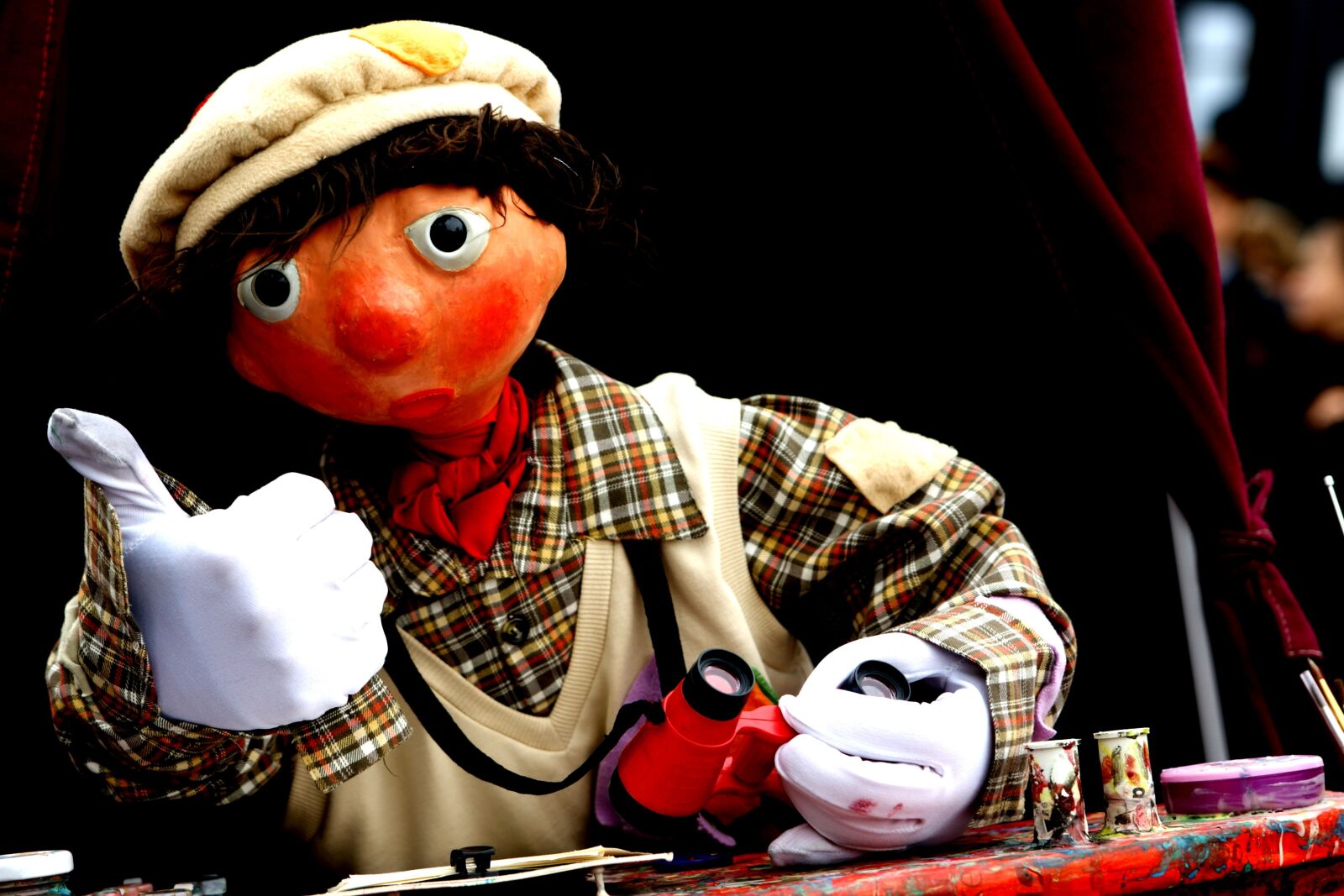 Sony Alpha DSLR-A350 sample photo. Folk, single, puppet photography