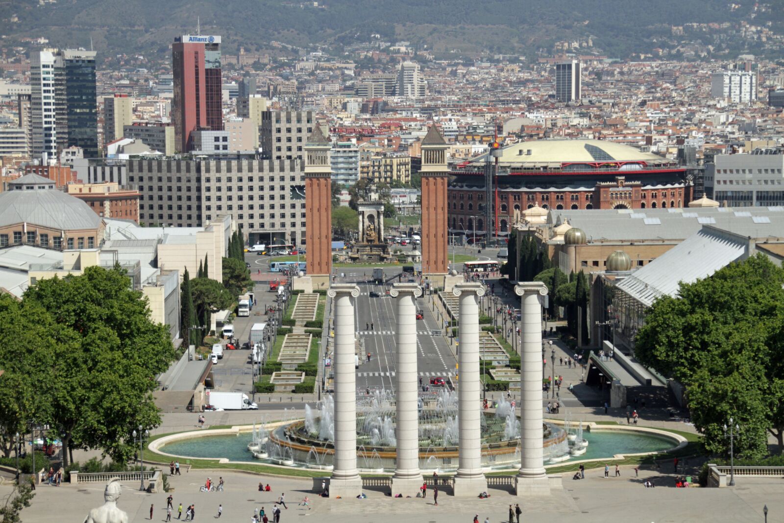 Canon EOS 7D sample photo. Barcelona, view, city photography