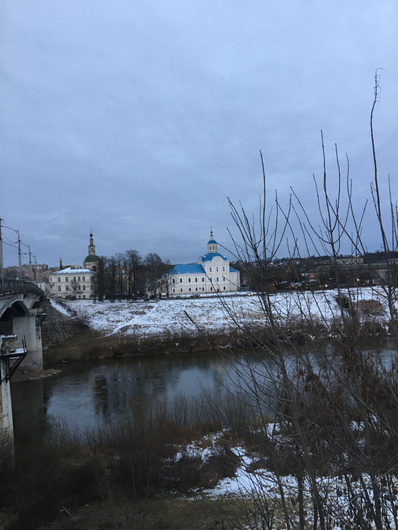 Apple iPhone 6s sample photo. River, winter, water photography