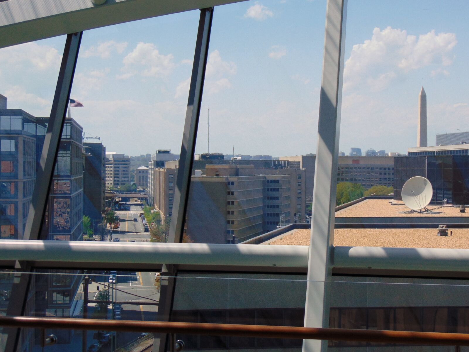 Sony Cyber-shot DSC-H300 sample photo. City, window, washington dc photography