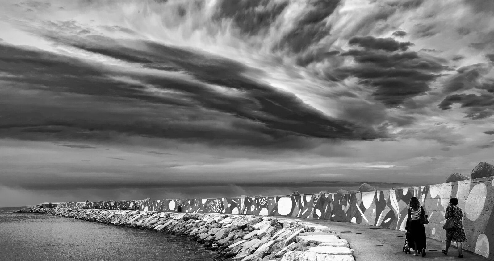 Nikon Df sample photo. Clouds, porto, landscape photography