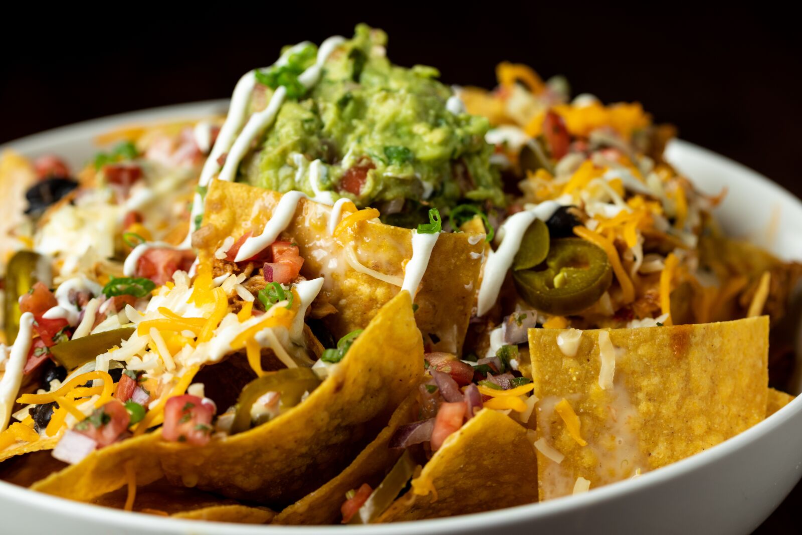 Canon EF 100mm F2.8 Macro USM sample photo. Nachos, chips, food photography