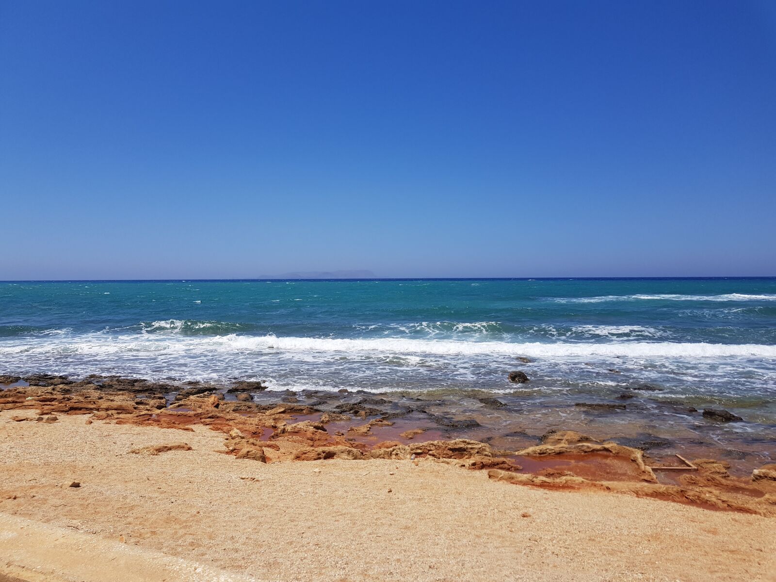 Samsung Galaxy S8 sample photo. Beach, sea, crete photography