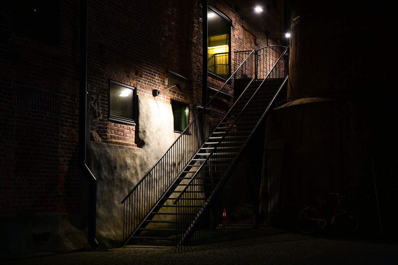 Nikon Z7 II sample photo. Staircase night photography