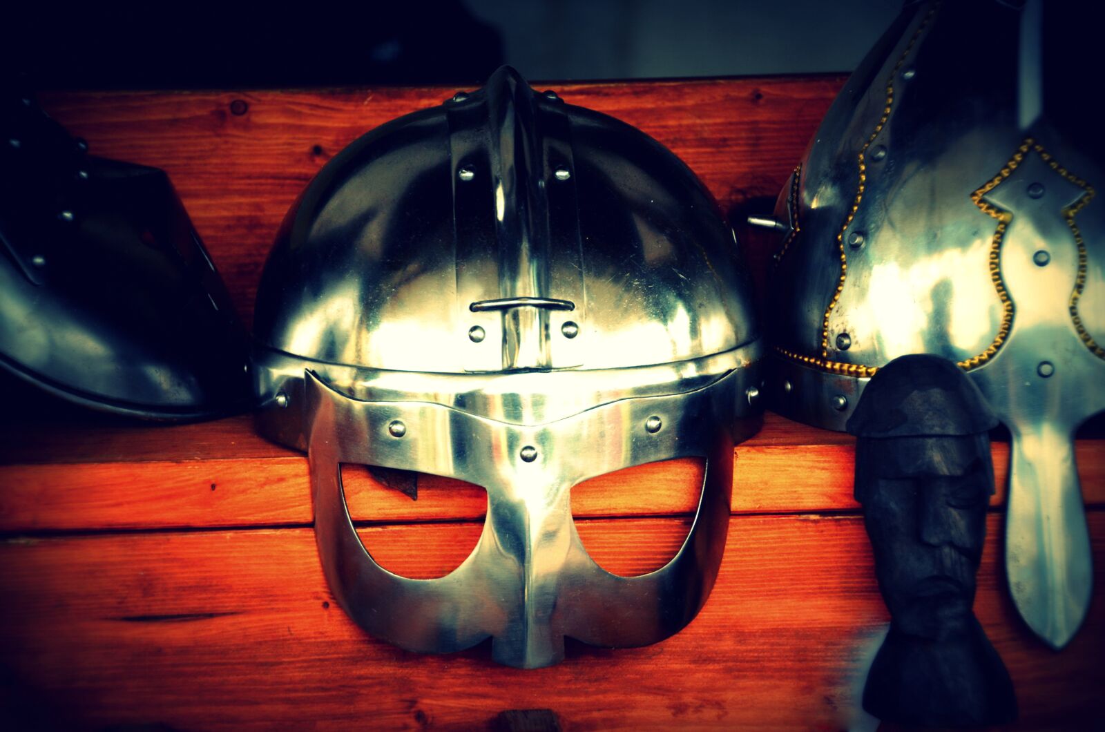 Nikon D5100 sample photo. Viking, helm, historically photography