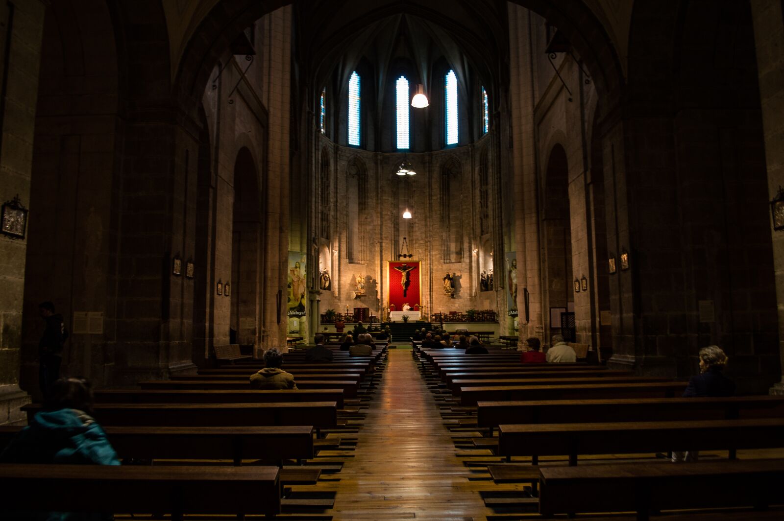 Nikon D3200 sample photo. Church, europe, lights photography
