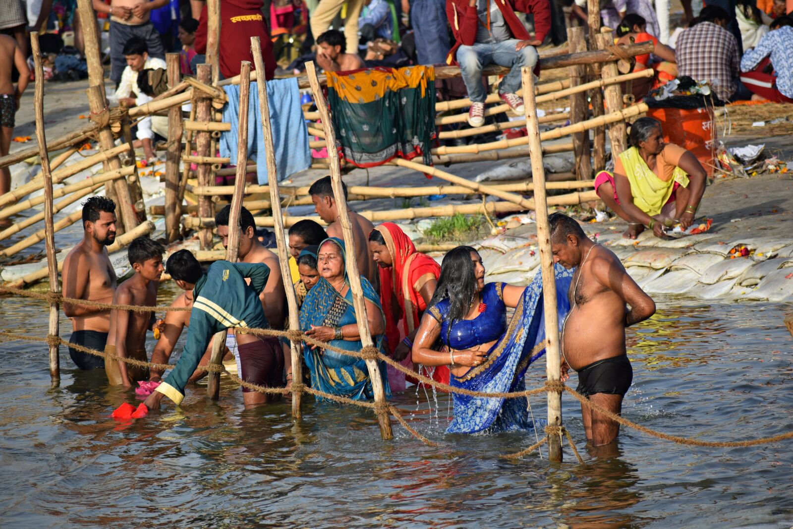 Nikon D3300 sample photo. Holydip, kumbh, pragraj photography
