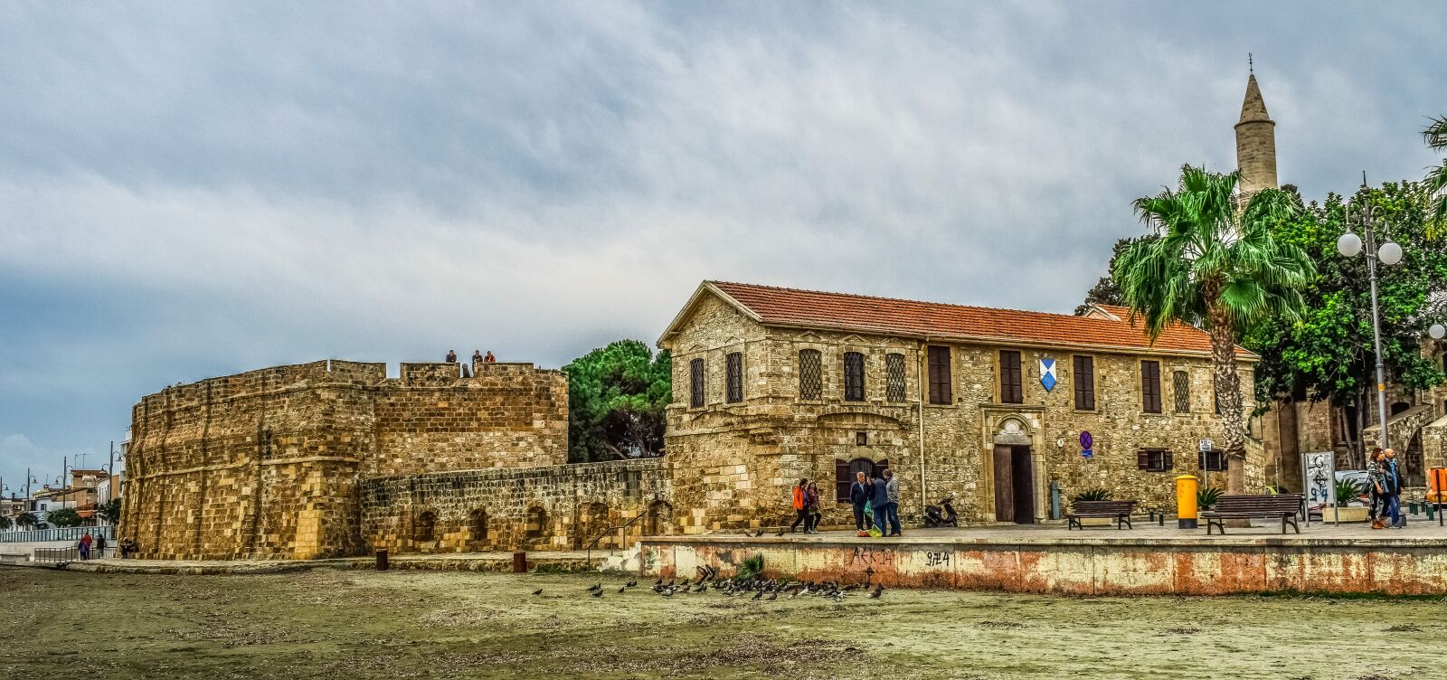 Nikon D3300 sample photo. Cyprus, larnaca, castle photography
