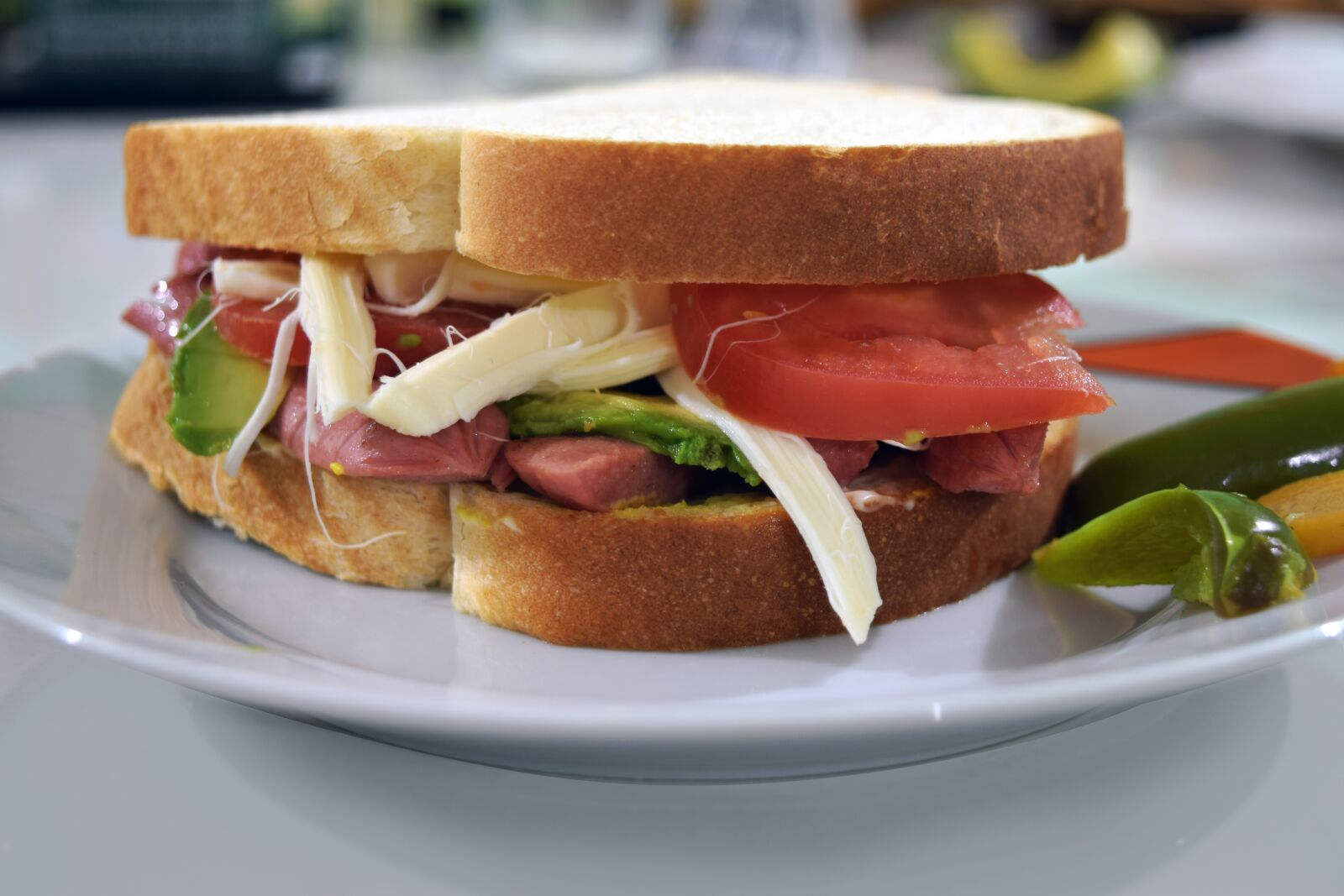 Nikon D3300 sample photo. Bread, sandwich, food photography