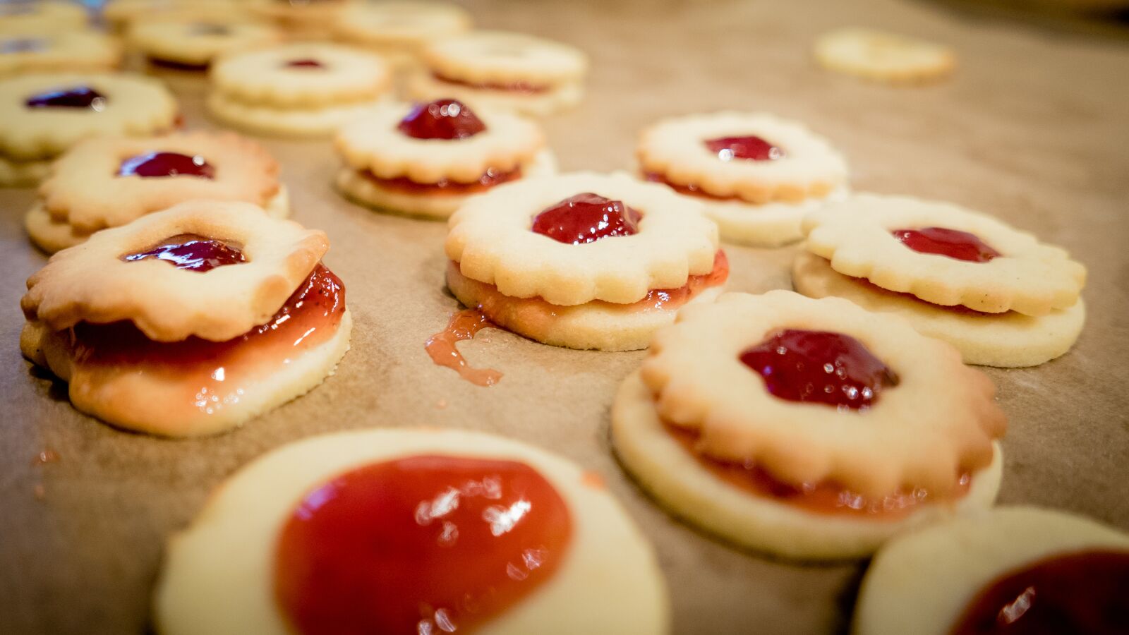 Panasonic Lumix DMC-LX100 sample photo. Linzeraugen, rogues, cookie photography