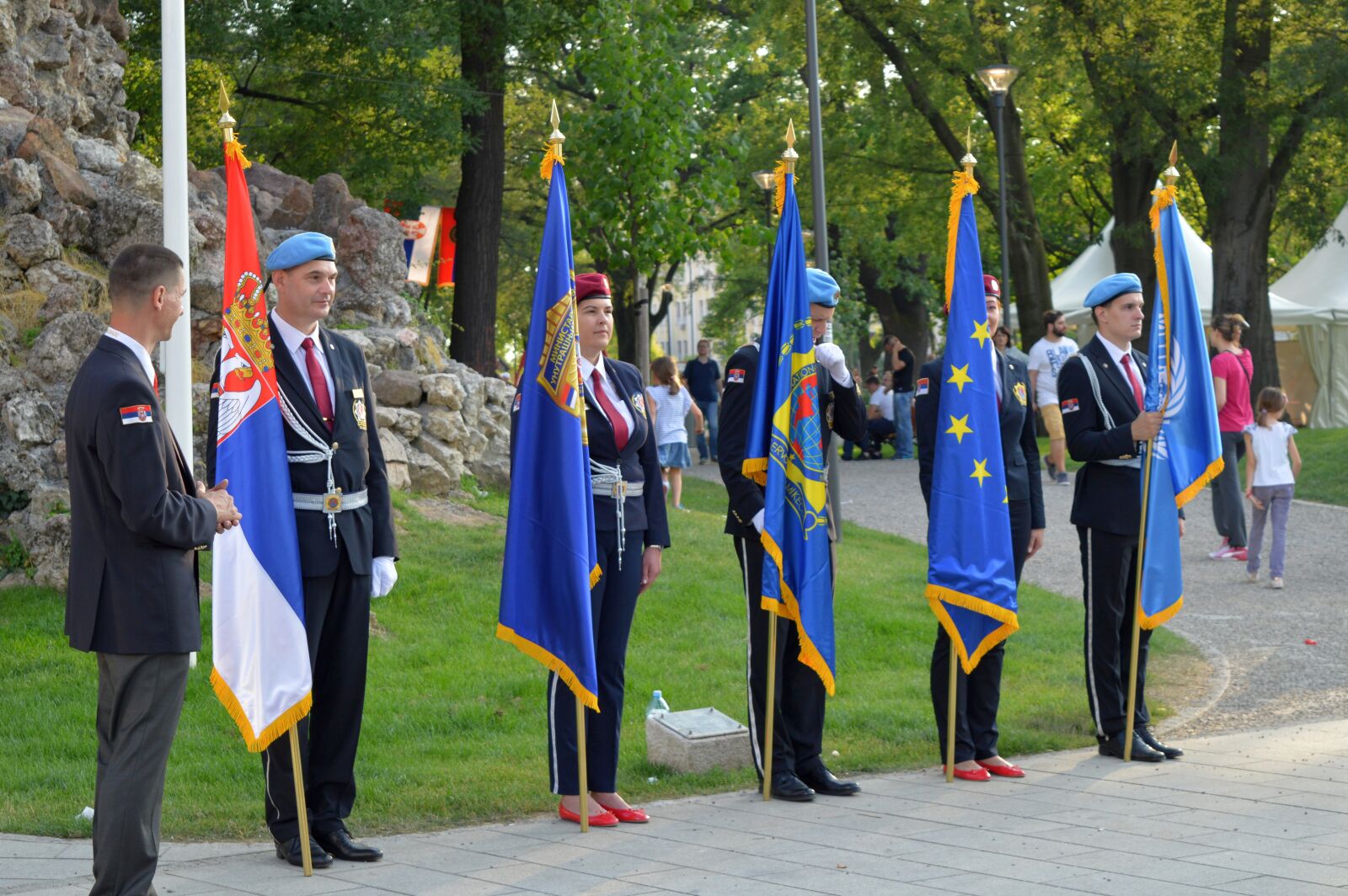 Nikon D3200 sample photo. Celebration, police, belgrade photography