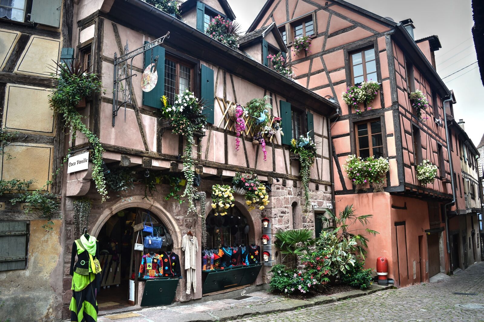 Nikon D3200 sample photo. Half-timbered house, village, shop photography
