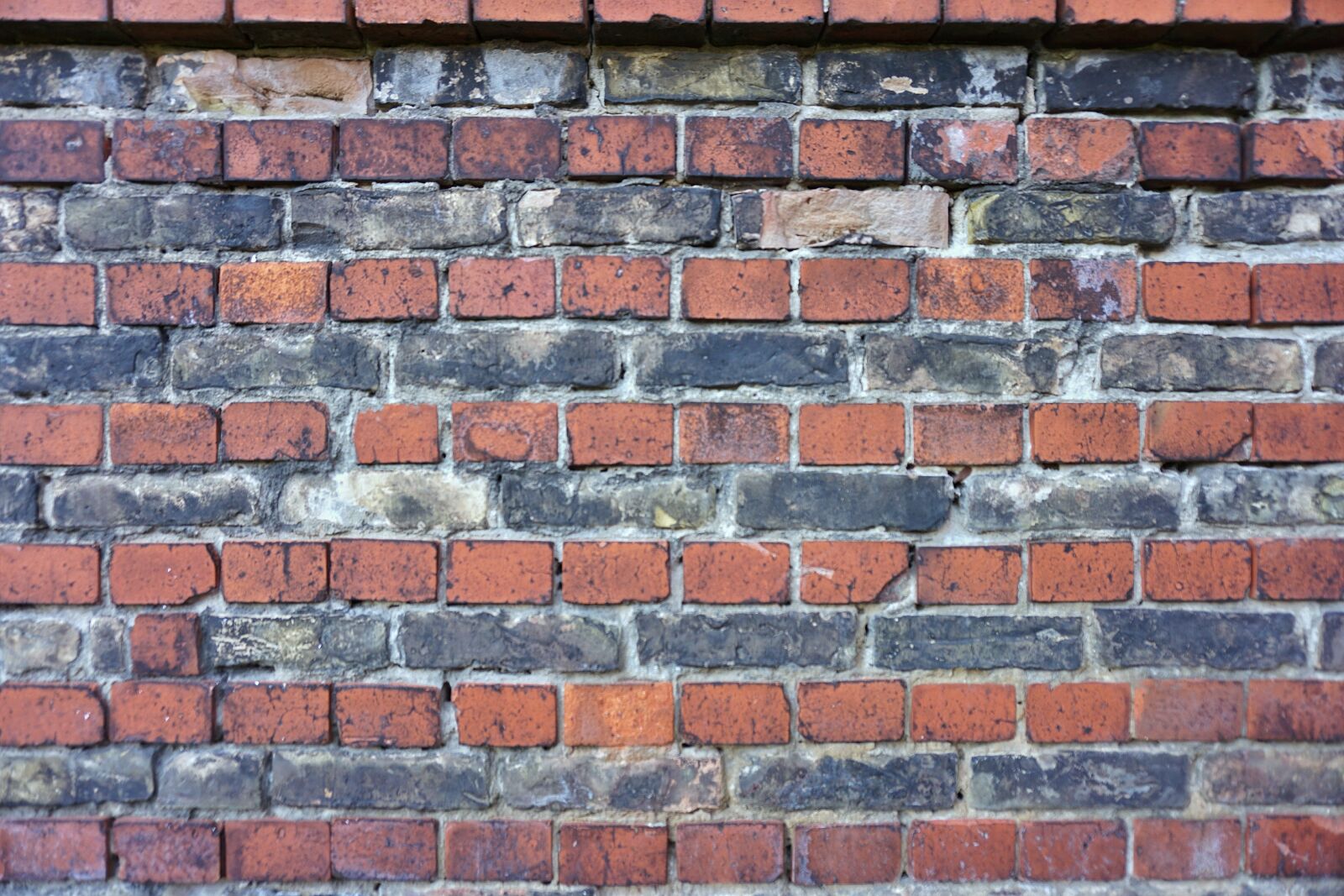 Sony a6000 sample photo. Red, brick wall, brick photography