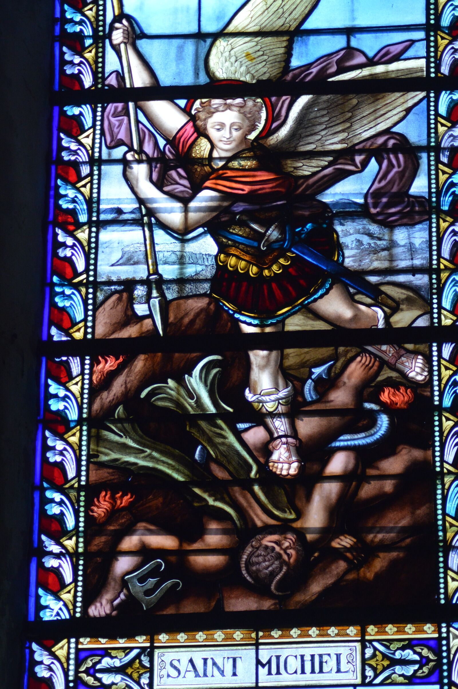 Nikon D3200 sample photo. Stained glass, window, church photography