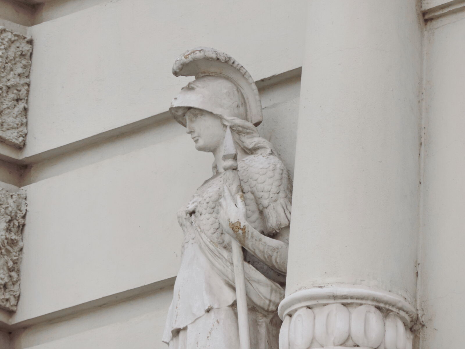 Nikon Coolpix P520 sample photo. Solder, sculpture, marble, statue photography